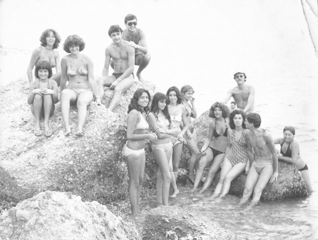 Spiaggia Giampilieri agosto 1976